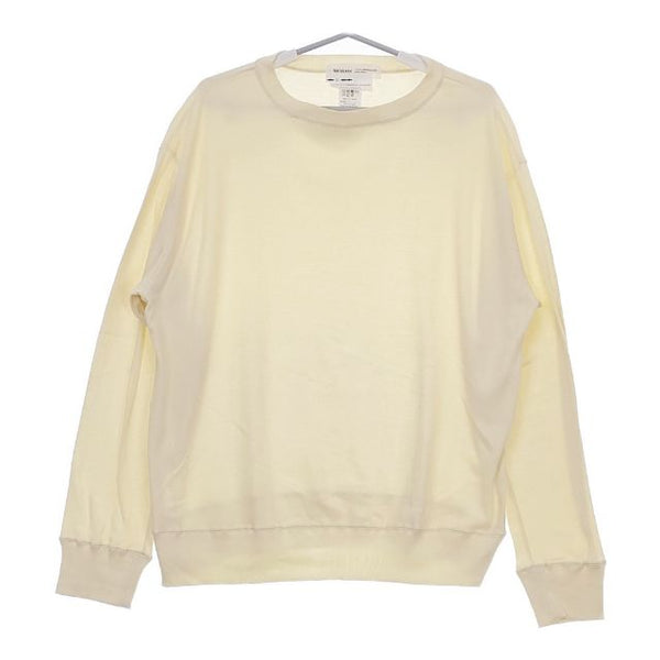 veritecoeur コットン カットソー VCC-375 プルオーバートレーナー スウェット アイボリー レディース ヴェリテクール【中古】5-0501M∞