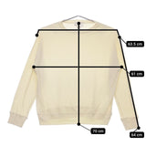 veritecoeur コットン カットソー VCC-375 プルオーバートレーナー スウェット アイボリー レディース ヴェリテクール【中古】5-0501M∞