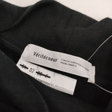 veritecoeur ハイネック VCC-425U 長袖Ｔシャツ カットソー ロンＴ 22AW ブラック ユニセックス ヴェリテクール【中古】5-0501M∞