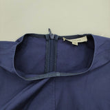 BLAMINK コットンクルーネックランタンスリーブブラウス サイズ36 ブラウス シャツ 23SS ネイビー レディース ブラミンク【中古】5-0608S♪