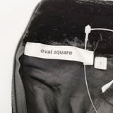 OVAL SQUARE オーバルスクエア 23SS SPESK BODY ボディースーツ カットソー 定価18700円 ベロア 別珍 23050510001810 その他トップス ブラック レディース【中古】5-0323G◎