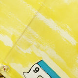 イイダ傘店 スワン 雨傘 白鳥 アンブレラ 長傘 傘 イエロー レディース イイダ傘店【中古】5-0114G◎