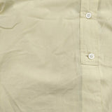 MARGARET HOWELL 578-4153009 SUPER FINE COTTON 1 バンドカラー 長袖シャツ 24SS イエロー レディース マーガレットハウエル【中古】4-1230M♪