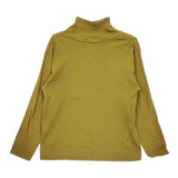 MHL. 595-2269504 ORGANIC COTTON THERMAL JERSEY 長袖Ｔシャツ カットソー ロンＴ 22AW カーキ レディース エムエイチエル【中古】5-0501M∞