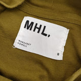 MHL. 595-2269504 ORGANIC COTTON THERMAL JERSEY 長袖Ｔシャツ カットソー ロンＴ 22AW カーキ レディース エムエイチエル【中古】5-0501M∞