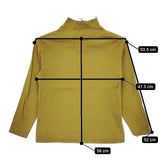 MHL. 595-2269504 ORGANIC COTTON THERMAL JERSEY 長袖Ｔシャツ カットソー ロンＴ 22AW カーキ レディース エムエイチエル【中古】5-0501M∞