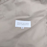 MACKINTOSH PHILOSOPHY ラグランスリーブ クリアボタン ベルト付き トレンチコート ベージュ レディース マッキントッシュフィロソフィー【中古】5-0501M∞