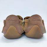 Clarks ヌバック サイズ8 シューズ・靴 ブラウン メンズ クラークス【中古】5-0219G◎