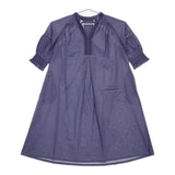 GIPSY BLUE ジプシーブルー コットンレースワンピース 半袖 ワンピース ブルー レディース【中古】5-0524S∞