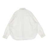 GYMPHLEX スーピマコットンボタンダウンシャツ ty22-113-02 長袖シャツ ホワイト レディース ジムフレックス【中古】5-0806M∞