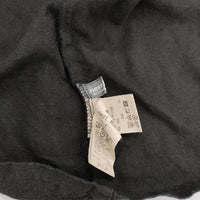 nest Robe 01214-1105 リネンフリンジ ブラウス シャツ ブラック レディース ネストローブ【中古】5-0501M∞