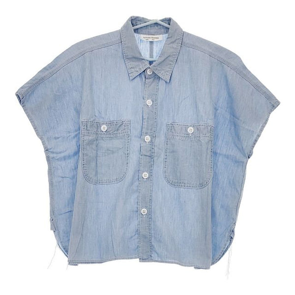 ARTE POVERA コットン 半袖シャツ ライトブルー レディース アルテポーヴェラ【中古】5-0524S∞