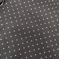 Shower Party ドット コットン ブラウス シャツ ブラック レディース シャワーパーティー【中古】5-0220M∞