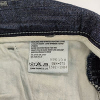MARGARET HOWELL/EDWIN MHW0771 コットンリネン デニムパンツ ブルー レディース マーガレットハウエル/エドウィン【中古】5-0501M∞