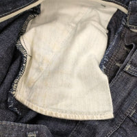 MARGARET HOWELL/EDWIN MHW0771 コットンリネン デニムパンツ ブルー レディース マーガレットハウエル/エドウィン【中古】5-0501M∞