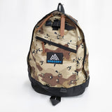 BEAMS BOY GREGORY別注 CHOCO CHIP CAMO NICE DAY バッグパック リュック 定価18700円 リュック・デイパック ベージュ レディース ビームスボーイ【中古】5-0210G◎