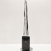 JETSETTER ジェットセッター レザーポシェット ショルダー 牛革 ポシェット ブラック レディース【中古】5-0313G◎