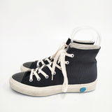 MOONSTAR SHOES LIKE POTTERY サイズ22cm KURUME 久留米 スニーカー ブラック レディース ムーンスター【中古】5-0809G◎