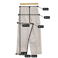 Paul Smith PS ウールカーゴパンツ サイズ40 パンツ オフホワイト キナリ レディース ポール・スミス【中古】5-0220T∞