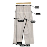 Paul Smith PS ウールカーゴパンツ サイズ40 パンツ オフホワイト キナリ レディース ポール・スミス【中古】5-0220T∞