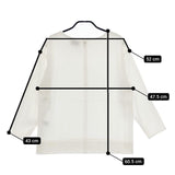 UNITED ARROWS トリアセテート ポリエステル 1521-299-1229 サテン ブラウス シャツ オフホワイト レディース ユナイテッドアローズ【中古】5-0501M∞