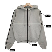 AURALEE 新品 A23AP01HU HIGH COUNT HEAVY SWEAT P/O PARKA 0 定価33000円 パーカー 23AW グレー レディース オーラリー【中古】5-0102T♪