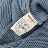 AURALEE 新品 A23AP03FR FRENCH MERINO RIB KNIT P/O 1 定価47300円 セーター ニット 23AW ライトブルー レディース オーラリー【中古】5-0102T♪