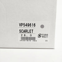 SOLS 新品 チャッカ SCARLET 26cm スウェード 日本製 久留米 定価22000円 スニーカー レッド メンズ ソルス【中古】5-0123G◎