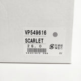 SOLS 新品 チャッカ SCARLET 26cm スウェード 日本製 久留米 定価22000円 スニーカー レッド メンズ ソルス【中古】5-0123G◎