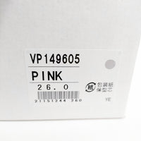 SOLS 新品 チャッカ 26cm 日本製 久留米 定価15000円 スニーカー ピンク メンズ ソルス【中古】5-0123G◎