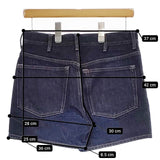 ACNE STUDIOS SWAMP INDIGO 18D165 Bla Konst ショートパンツ ハーフパンツ ショーツ ネイビー レディース アクネストゥディオズ【中古】5-0501M∞