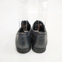 SAYA レザー スリッポン サイズ23.5cm シューズ・靴 グリーン レディース サヤ【中古】5-0809G◎