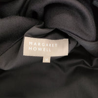 MARGARET HOWELL ウール 579-0210604 サイズM ステンカラーコート 20AW ネイビー メンズ マーガレットハウエル【中古】5-0117A♪