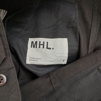 MHL. DRY Natural Cotton CANVAS 595-3243504 コットン サイズ0 パンツ 23AW チャコールグレー系 レディース エムエイチエル【中古】5-0730G∞
