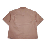MHL. ORGANIC COTTON SHIRTING 595-4152511 半袖シャツ 24SS MOCHA ブラウン系 レディース エムエイチエル【中古】5-0702S∞