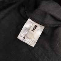 evam eva ヘンプ E151T140 ショートパンツ ハーフパンツ ショーツ チャコールグレー レディース エヴァムエヴァ【中古】5-0702S∞