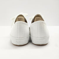 MHL. ARMY SHOES 595-3170503 定価16500円 サイズ24.0cm スニーカー ホワイト レディース エムエイチエル【中古】5-0219G◎