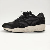 MARGARET HOWELL/Mizuno TRAINING SHOES 578-4134001 24cm 定価26400円 スニーカー ブラック ベージュ レディース マーガレットハウエル/ミズノ【中古】5-0219G◎