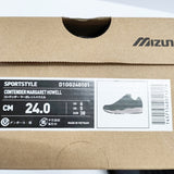 MARGARET HOWELL/Mizuno TRAINING SHOES 578-4134001 24cm 定価26400円 スニーカー ブラック ベージュ レディース マーガレットハウエル/ミズノ【中古】5-0219G◎