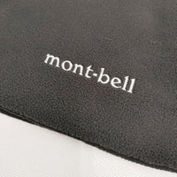 mont-bell 無地 マフラー ストール ブラック メンズ モンベル【中古】5-0115T◎