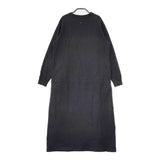 snow peak Recycled Cotton Heavy L/S Dress SW-22AW401 定価14300円 ワンピース チャコールグレー レディース スノーピーク【中古】5-0730M∞
