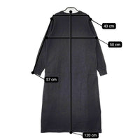 snow peak Recycled Cotton Heavy L/S Dress SW-22AW401 定価14300円 ワンピース チャコールグレー レディース スノーピーク【中古】5-0730M∞