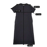 snow peak Recycled Cotton Heavy Dress SW-22SW401 半袖 ワンピース チャコールグレー レディース スノーピーク【中古】5-0702S∞