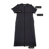 snow peak Recycled Cotton Heavy Dress SW-22SW401 半袖 ワンピース チャコールグレー レディース スノーピーク【中古】5-0702S∞