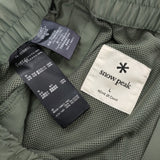 snow peak Insect Shield Pants インセクトシールドパンツ PA-22SU011 L メッシュ パンツ カーキ メンズ スノーピーク【中古】5-0119M♪