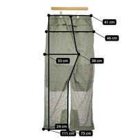 snow peak Insect Shield Pants インセクトシールドパンツ PA-22SU011 L メッシュ パンツ カーキ メンズ スノーピーク【中古】5-0119M♪