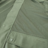 snow peak Insect Shield Jacket JK-22SU009 サイズM メッシュジャケット ブルゾン カーキ メンズ スノーピーク【中古】5-0119M♪