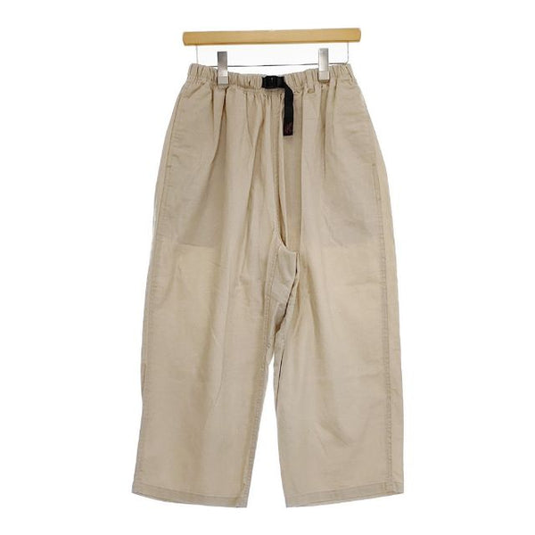 Gramicci LINENCOTTON BALLOON PANT リネンコットンバルーンパンツ GLP4-SJP13 パンツ ベージュ レディース グラミチ【中古】5-0403M∞