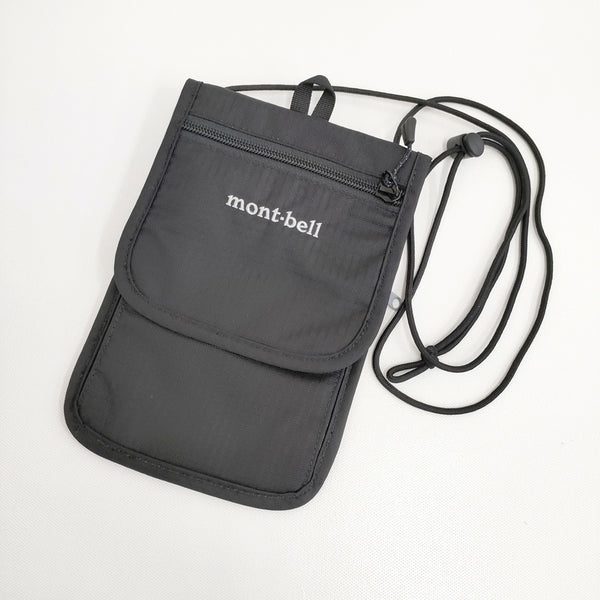 mont-bell 1123894 トラベルワレット ポシェット ミニショルダー ショルダーバッグ ブラック レディース モンベル【中古】5-0804G◎