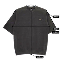 THE NORTH FACE H/S Sweat Tee ハーフスリーブスウェットティー NT12446 半袖 スウェット ブラック メンズ ザノースフェイス【中古】5-0702S∞